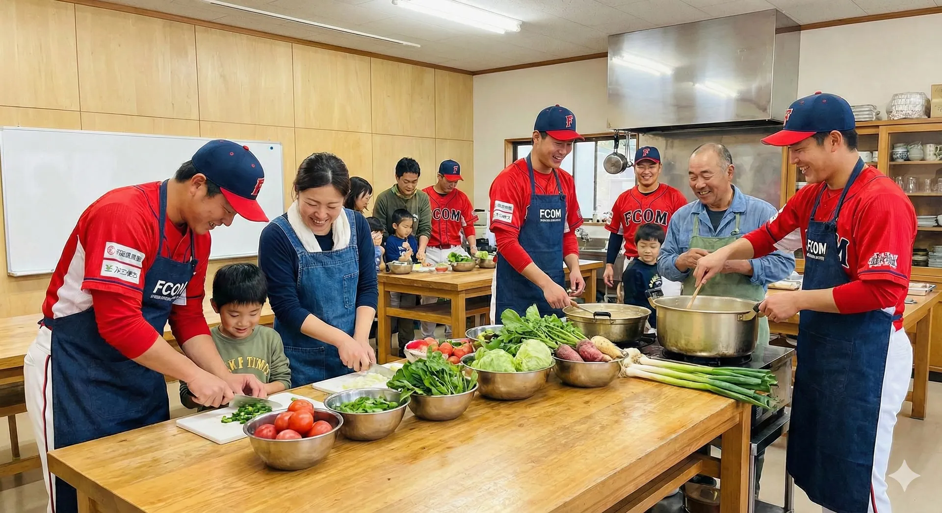 地元食材料理教室