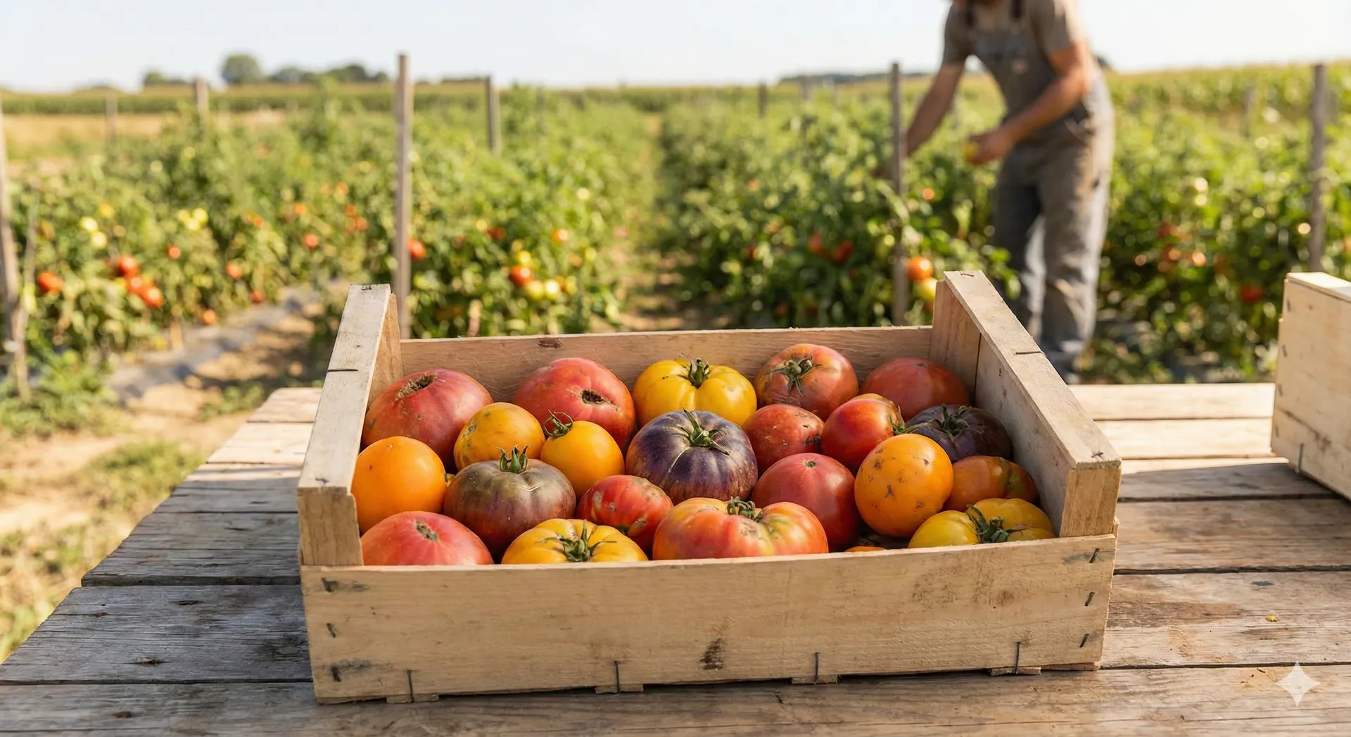 有機栽培エアルームトマト